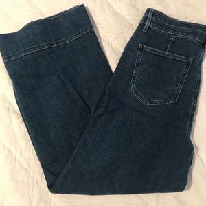 Ann Taylor Wide Leg Jeans